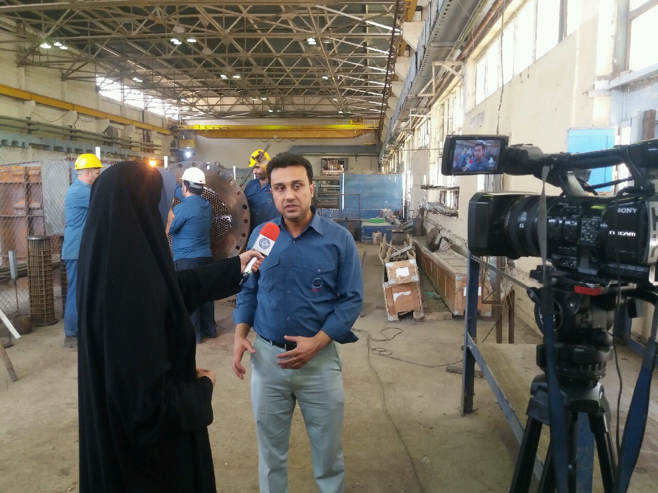 گزارش خبری صدا و سیمای جمهوری اسلامی از دستاوردهای نیروگاه رامین درعرصه خودکفایی و ساخت داخل16 تیرماه 96
