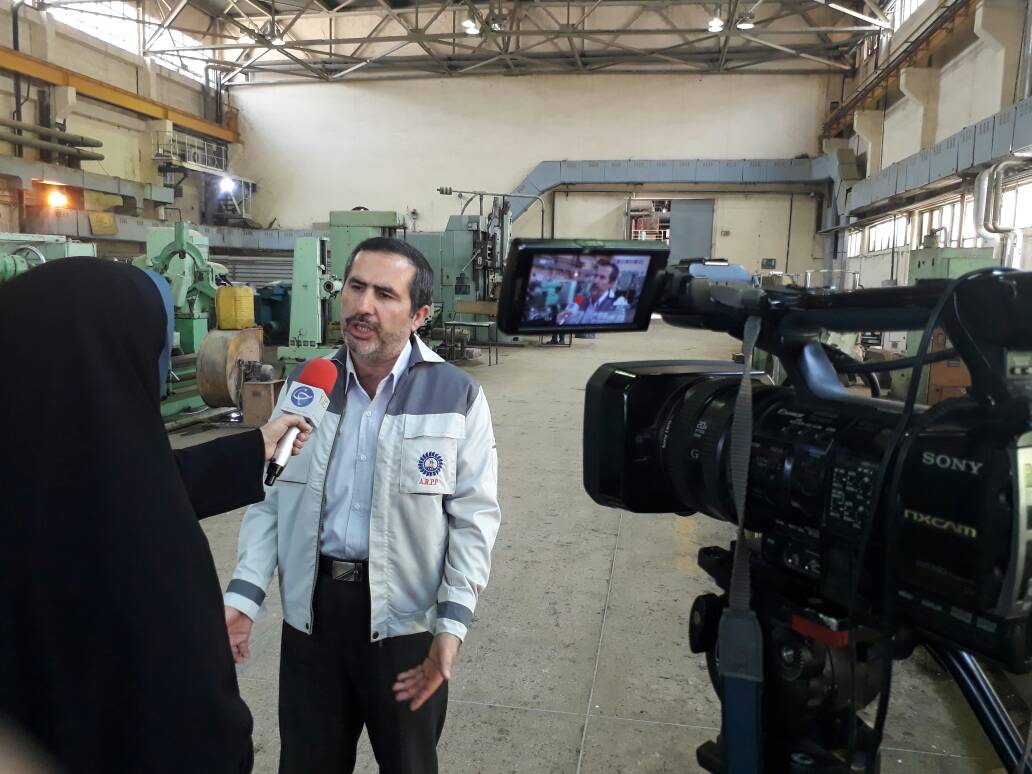 گزارش خبری صدا و سیمای جمهوری اسلامی از دستاوردهای نیروگاه رامین درعرصه خودکفایی و ساخت داخل16 تیرماه 96