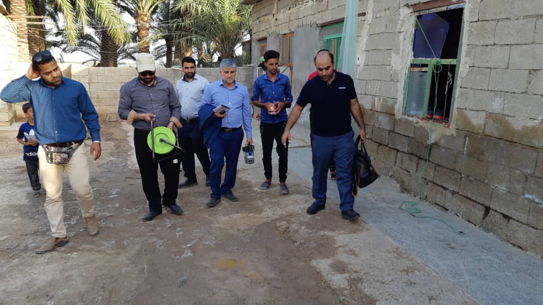 تشریح اقدامات وفعالیتهای شورای هماهنگی حراستهای صنعت آب وبرق خوزستان در مناطق سیل زده
