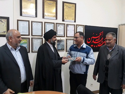 مجید دالوند بعنوان نماینده ستاد بازسازی عتبات عالیات شهرستان باوی در نیروگاه رامین منصوب شد