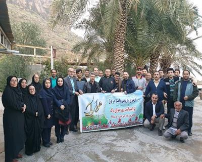 اردوی فرهنگی-سیاحتی کارکنان نیروگاه رامین اهواز در منطقه گردشگری "پامنار دزفول"