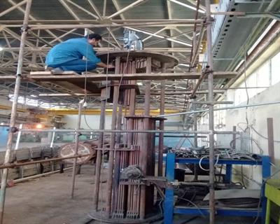 ساخت دستگاه کولر بخار استارت بویلر در نیروگاه رامین