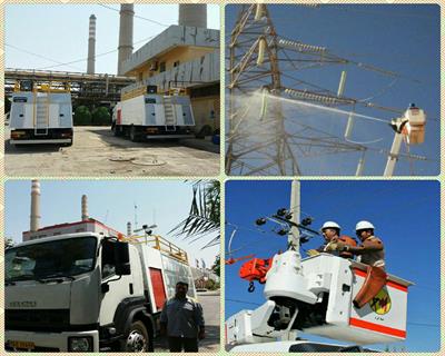 مشارکت فعال نیروگاه رامین در کاهش اثرات گرد وخاک بر شبکه برق  استان خوزستان