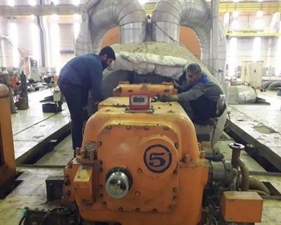 عملیات تعمیرات میان دوره ای  واحد ۳۱۵ مگاواتی شماره ۵ نیروگاه رامین اهواز
