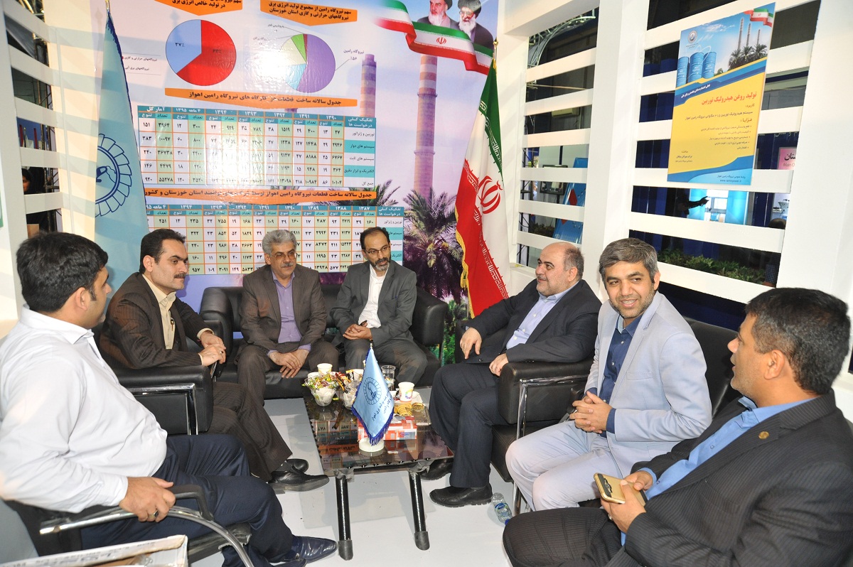 غرفه نیروگاه رامین-نمایشگاه هفته دولت 2