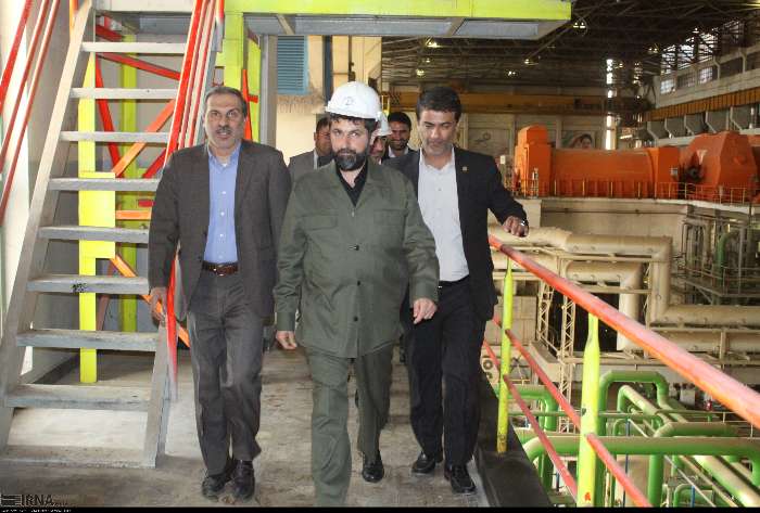 بازدیددکتر شریعتی  استاندار خوزستان از نیروگاه رامین