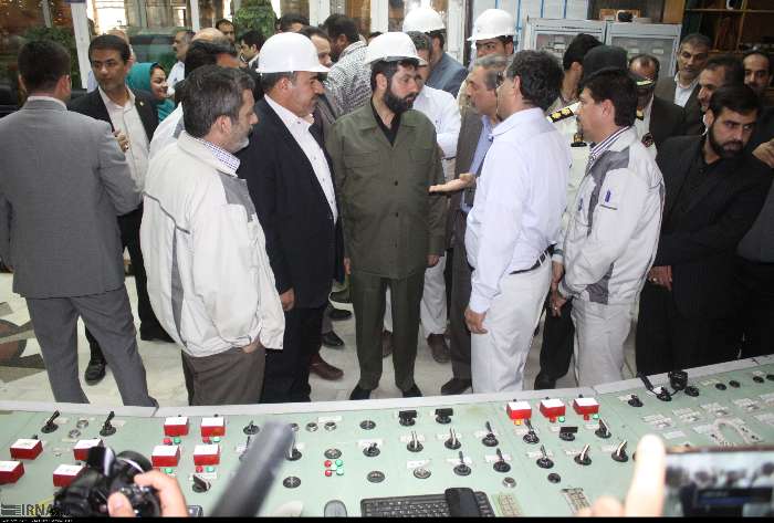 بازدیددکتر شریعتی  استاندار خوزستان از نیروگاه رامین