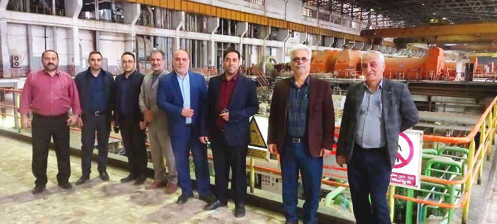 بازدید مدیران و کارشناسان امور مالیاتی خوزستان از نیروگاه رامین اهواز