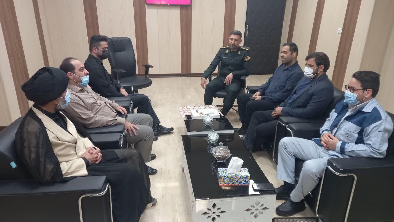 دیدار با فرمانده جدید نیروی انتظامی شهرستان باوی