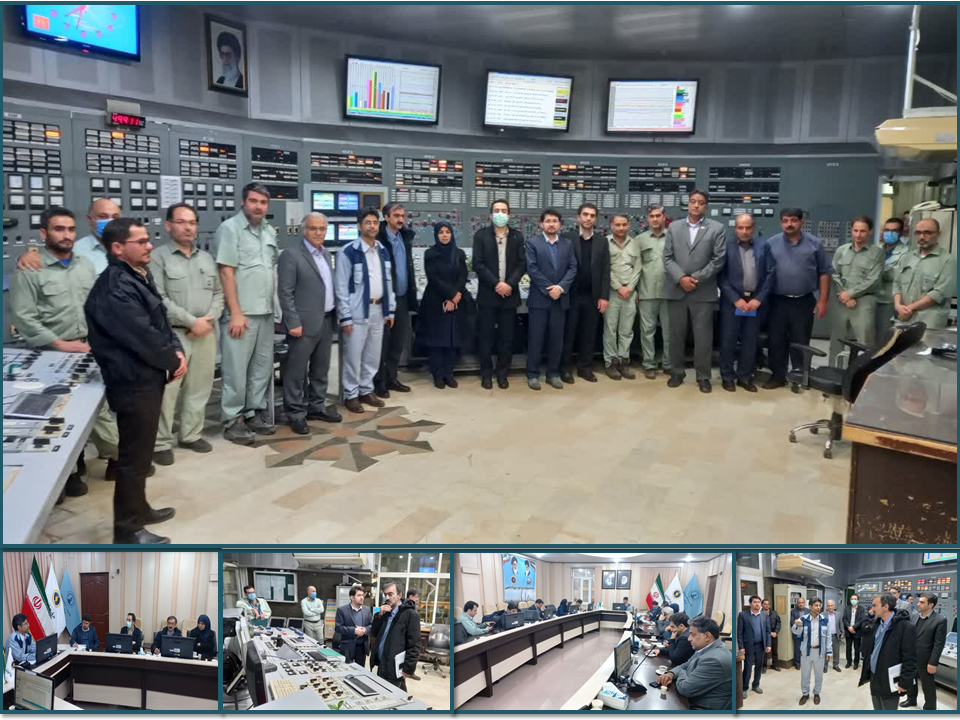 بازدید مدیران شبکه ملی برق ایران و دیسپاچینگ جنوب غرب از نیروگاه رامین اهواز