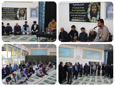 برگزاری مراسم ترحیم همکار نیروگاهی زنده‌یاد احمد پور سلطان