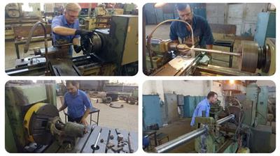 ساخت و بازسازی  ۴۳۸  قطعه صنعتی در نیروگاه رامین اهواز