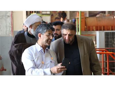 دیدار روسا و کارکنان دادگستری شهرستان باوی از نیروگاه رامین و بررسی روند تولید در نیروگاه رامین