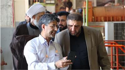 دیدار روسا و کارکنان دادگستری شهرستان باوی از نیروگاه رامین و بررسی روند تولید در نیروگاه رامین