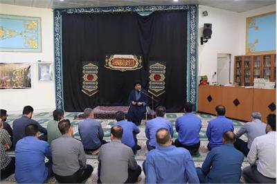برگزاری مراسم سوگواری ایام فاطمیه در نیروگاه رامین اهواز
