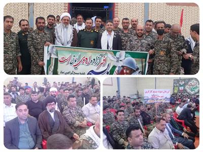 برگزاری همایش و تجمع بزرگ بسیجیان کارخانجات و ادارات شهرستان باوی به مناسبت هفته بسیج