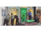 غبارروبی و گلاب‌شویی نمازخانه نیروگاه به مناسبت استقبال از ماه مبارک رمضان