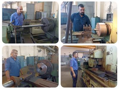 ساخت و بازسازی  ۱۹۰ قطعه صنعتی در نیروگاه رامین اهواز